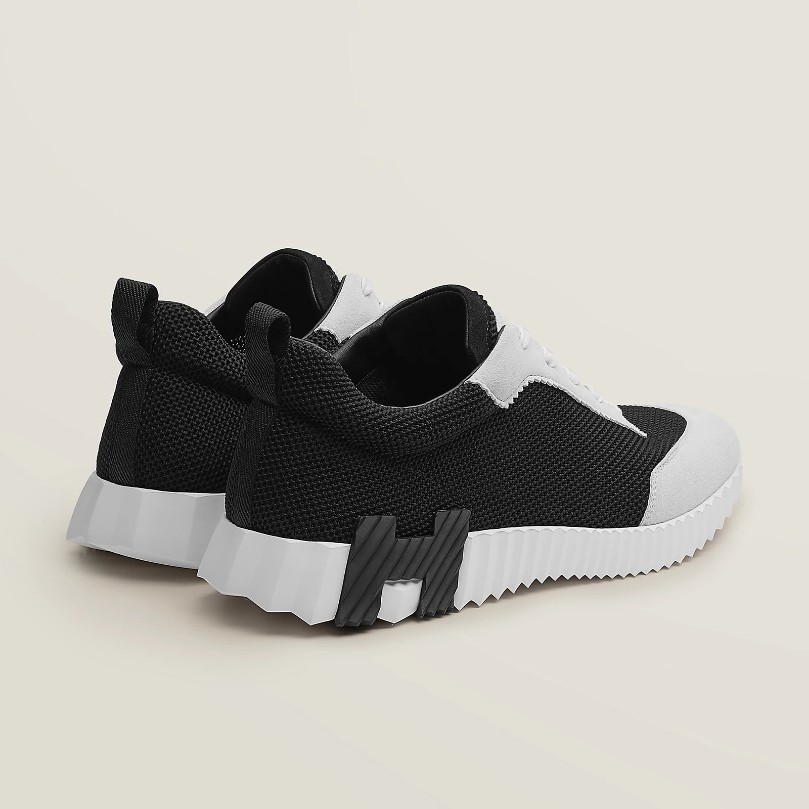 Hermès Bouncing sneaker in Black and White