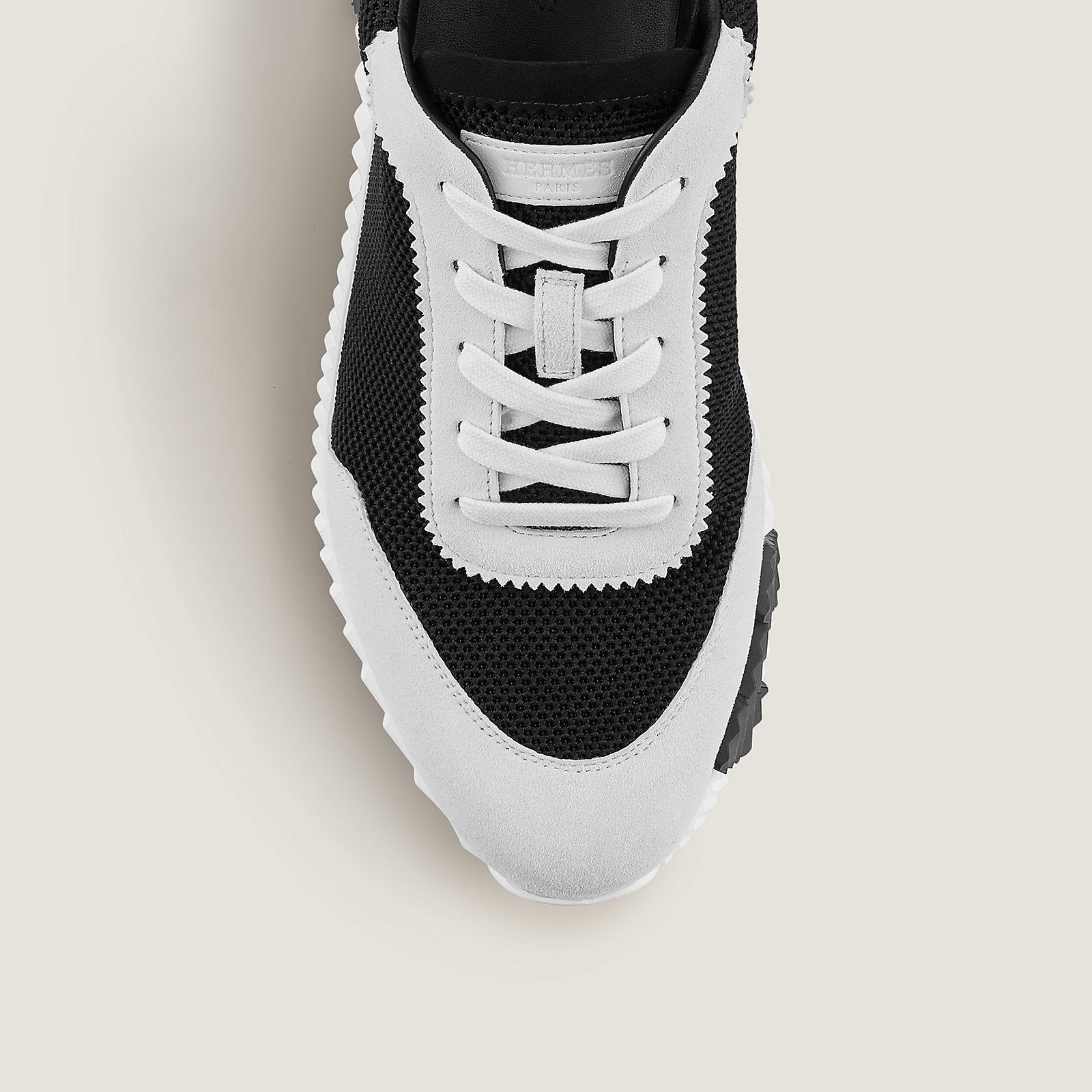 Hermès Bouncing sneaker in Black and White