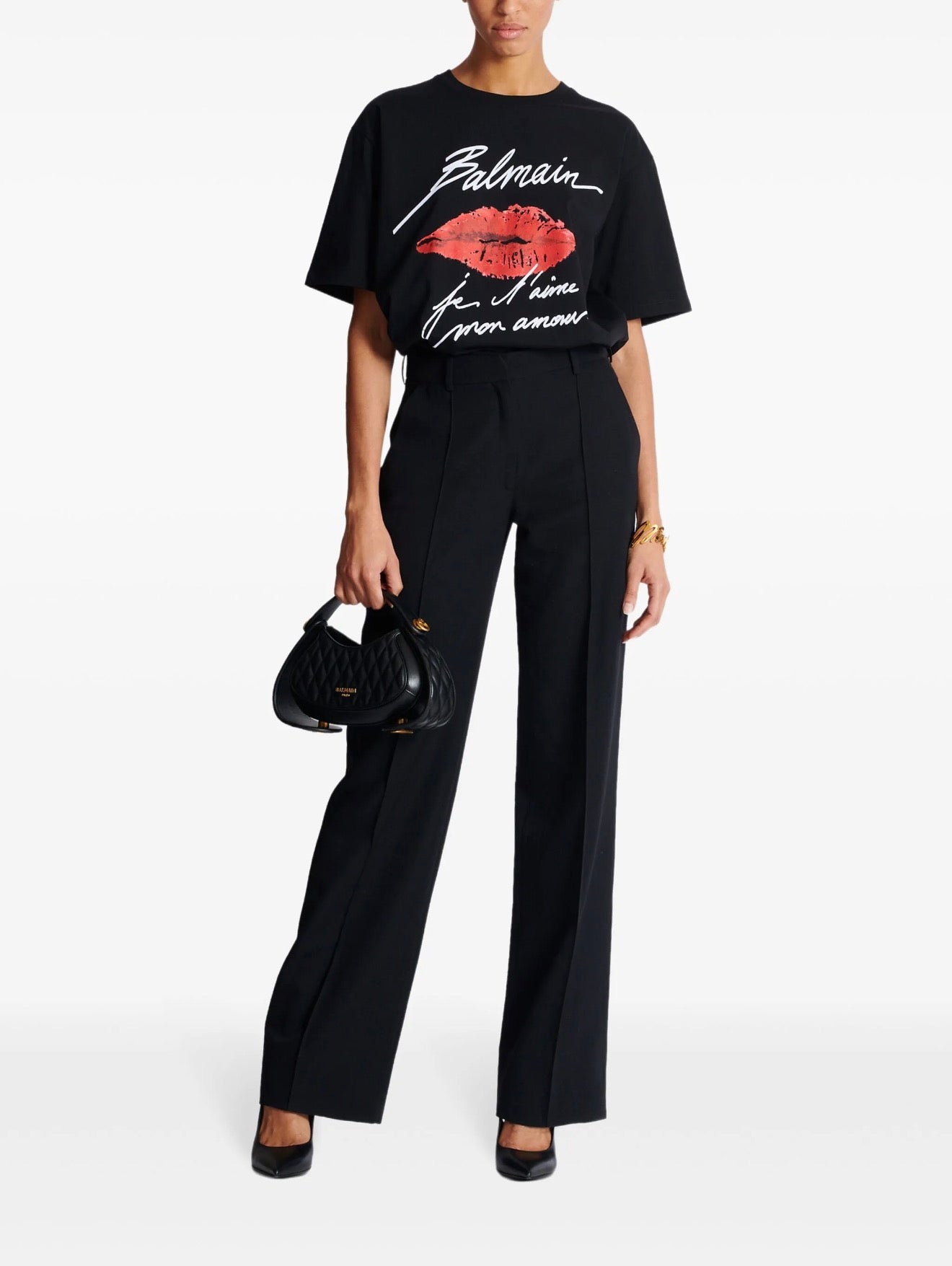 Balmain Kiss-print T-shirt