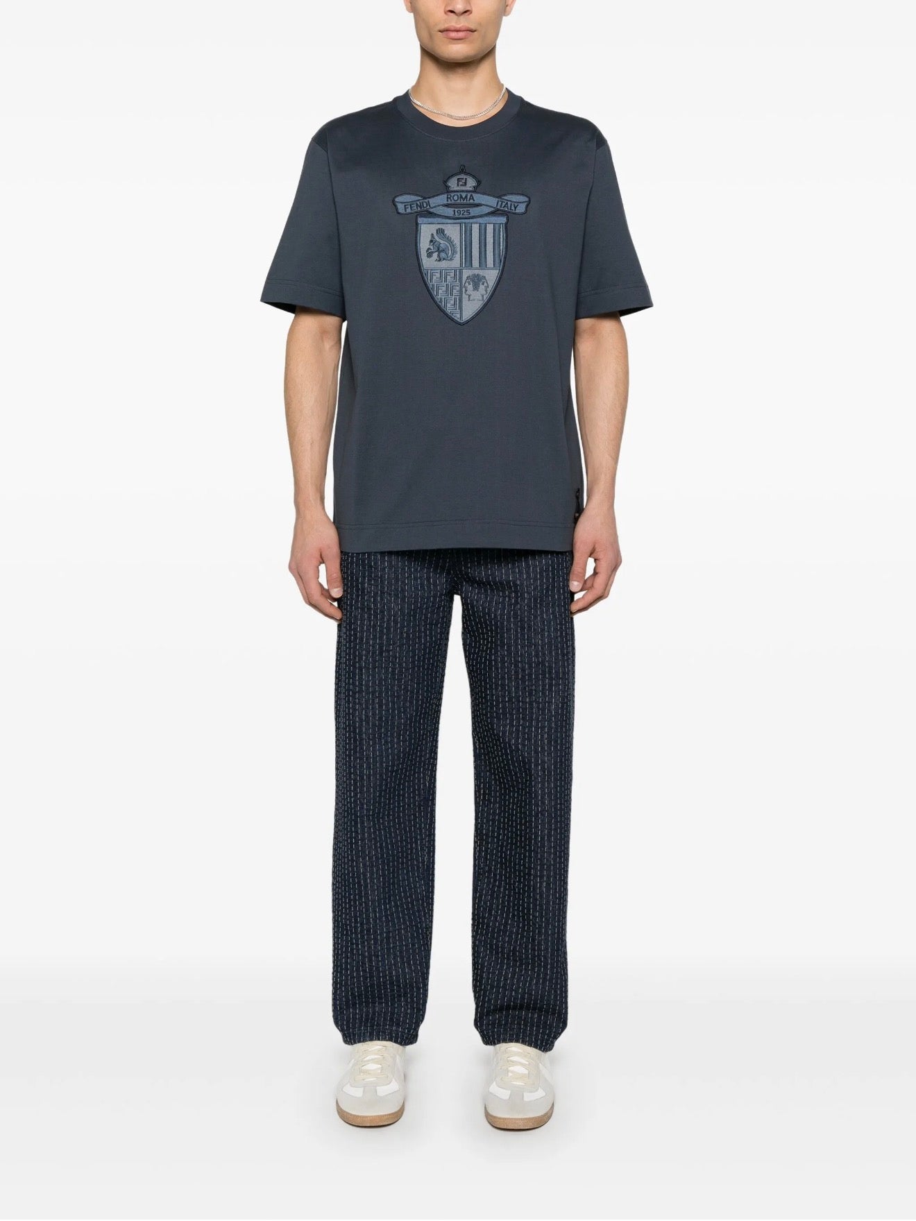 FENDI ROMA cotton T-Shirt