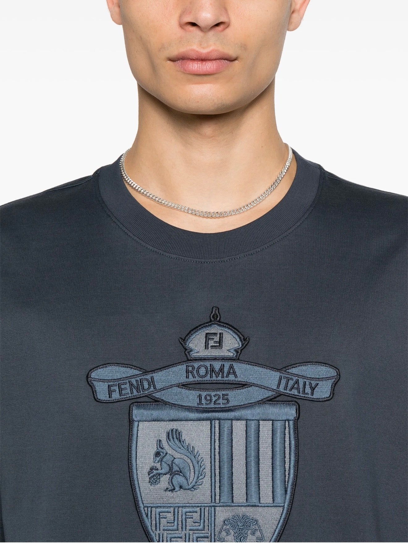 FENDI ROMA cotton T-Shirt